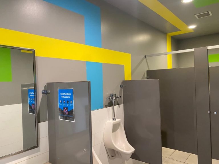Washroom repaint