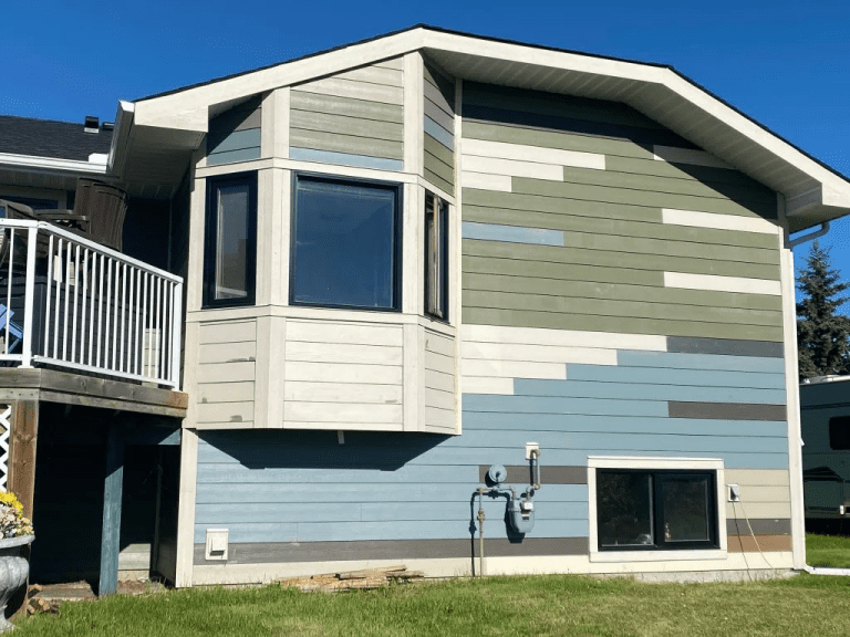 Two-tone siding update