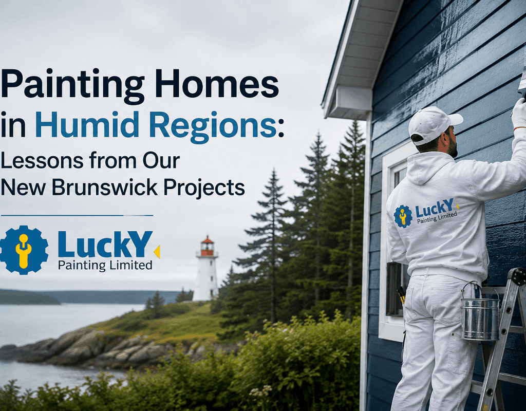 Painting Homes in Humid Regions: Lessons from Our New Brunswick Projects