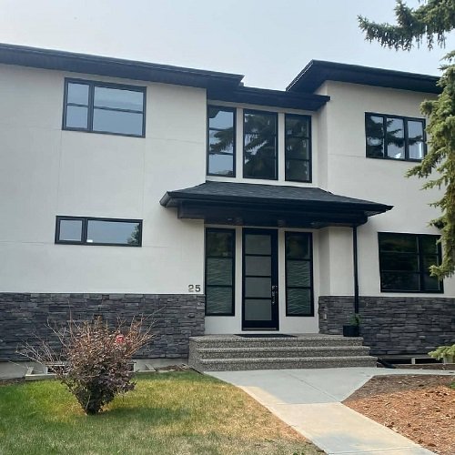 After exterior repaint